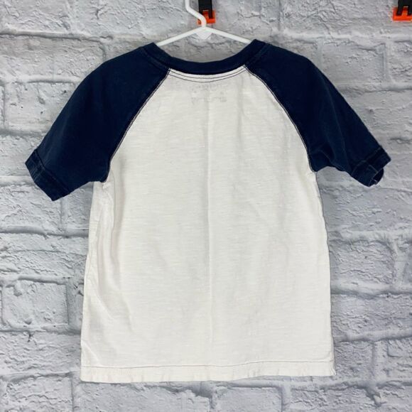 Sonoma graphic print baseball shirt little boys sz 5/6 - Picture 8 of 8